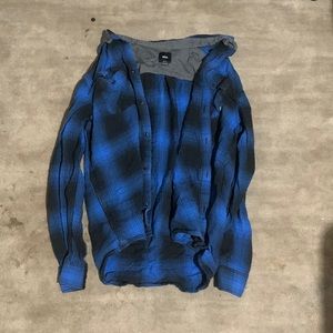 Blue Vans Flannel